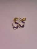 Grape Hello Kitty Stitch Markers