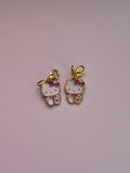 Hello Kitty Heart Stitch Marker